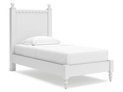 Signature Design by Ashley® Mollviney Twin Panel Bed, Dresser and Mirror - B2540B4