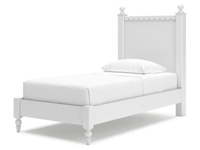Signature Design by Ashley® Mollviney Twin Panel Bed, Dresser and Mirror - B2540B4