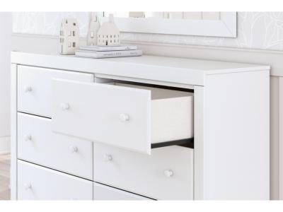 Signature Design by Ashley® Mollviney Twin Panel Bed, Dresser and Mirror - B2540B4