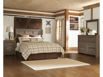 Signature Design by Ashley® Juararo Queen Panel Headboard, Dresser and Mirror - B251B8