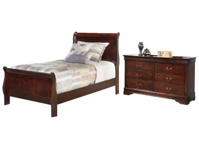 Signature Design by Ashley® Alisdair Twin Sleigh Bed and Dresser - B376B20