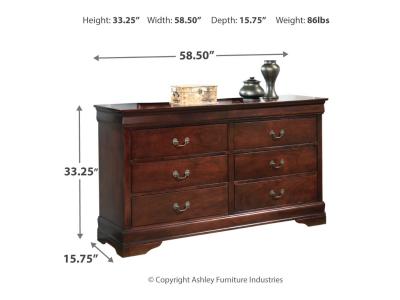 Signature Design by Ashley® Alisdair Twin Sleigh Bed and Dresser - B376B20