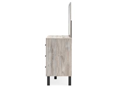 Signature Design by Ashley® Vessalli King Panel Headboard, Dresser and Mirror - B1036B11