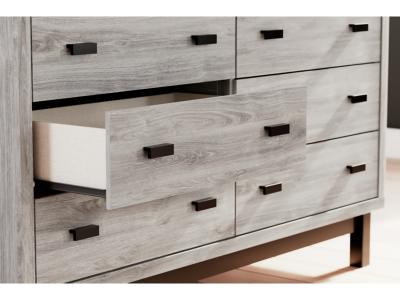 Signature Design by Ashley® Vessalli King Panel Headboard, Dresser and Mirror - B1036B11