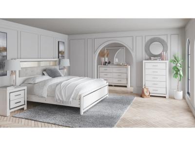 Signature Design by Ashley® Altyra King Panel Bookcase Bed, Dresser and Mirror - B2640B58