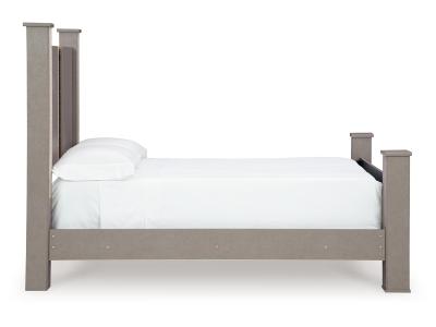 Signature Design by Ashley® Surancha Queen Poster Bed, Dresser and Mirror - B1145B5