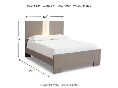 Signature Design by Ashley® Surancha Queen Panel Bed, Dresser and Mirror - B1145B3