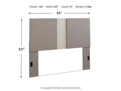 Signature Design by Ashley® Surancha Queen/Full Panel Headboard, Dresser and Mirror - B1145B14