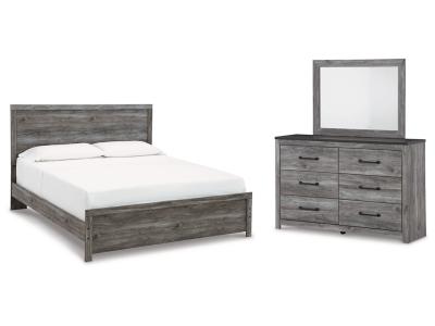 Signature Design by Ashley® Bronyan King Panel Bed, Dresser and Mirror - B1290B7