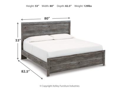 Signature Design by Ashley® Bronyan King Panel Bed, Dresser and Mirror - B1290B7