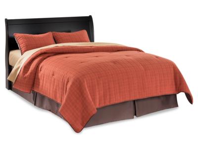 Signature Design by Ashley® Huey Vineyard Queen Sleigh Headboard, Dresser and Mirror - B128B45