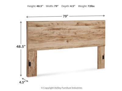 Signature Design by Ashley® Hyanna King Panel Headboard, Dresser and Mirror - B1050B55