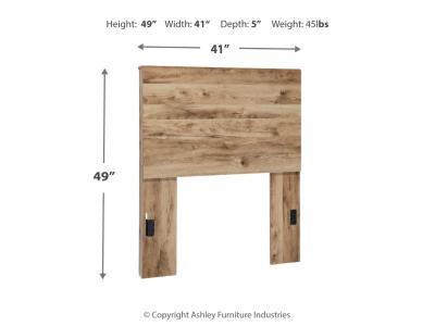 Signature Design by Ashley® Hyanna Twin Panel Headboard, Dresser and Mirror - B1050B53