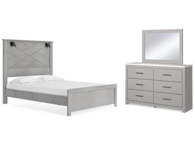Signature Design by Ashley® Cottonburg Queen Panel Bed, Dresser and Mirror - B1192B8