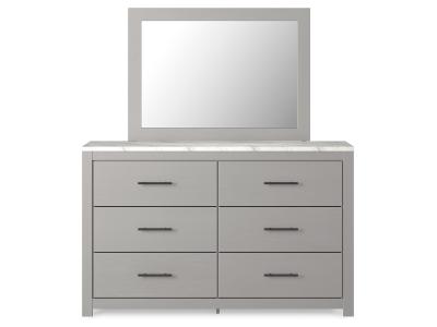 Signature Design by Ashley® Cottonburg Queen Panel Bed, Dresser and Mirror - B1192B8