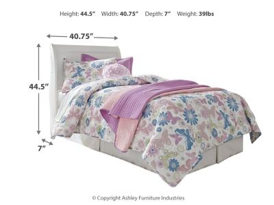 Signature Design by Ashley® Anarasia Twin Sleigh Headboard, Dresser and Mirror - B129B18