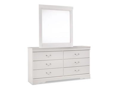 Signature Design by Ashley® Anarasia Queen Sleigh Headboard, Dresser and Mirror - B129B19