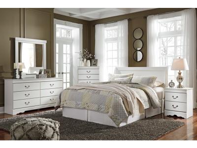 Signature Design by Ashley® Anarasia Queen Sleigh Headboard, Dresser and Mirror - B129B19