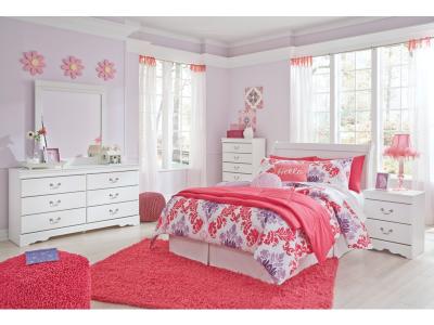 Signature Design by Ashley® Anarasia Full Sleigh Headboard, Dresser and Mirror - B129B20