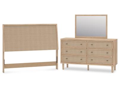 Signature Design by Ashley® Cielden Queen Panel Headboard, Dresser and Mirror - B1199B8