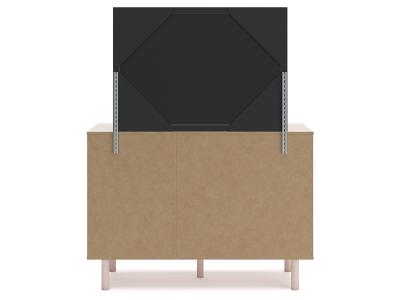 Signature Design by Ashley® Wistenpine Twin Upholstered Panel Bed, Dresser and Mirror - B1323B2