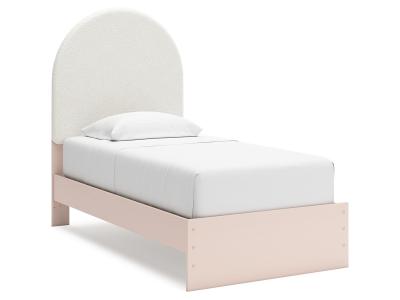 Signature Design by Ashley® Wistenpine Twin Upholstered Panel Bed, Dresser and Mirror - B1323B2