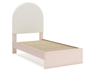 Signature Design by Ashley® Wistenpine Twin Upholstered Panel Bed, Dresser and Mirror - B1323B2