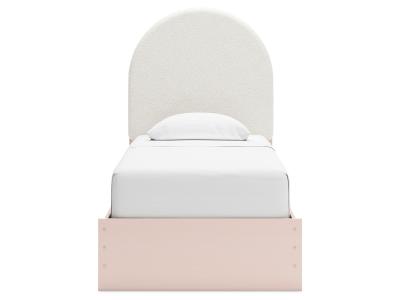 Signature Design by Ashley® Wistenpine Twin Upholstered Panel Bed, Dresser and Mirror - B1323B2