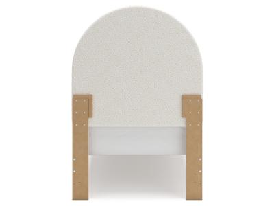 Signature Design by Ashley® Wistenpine Twin Upholstered Panel Bed, Dresser and Mirror - B1323B2