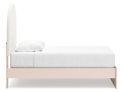 Signature Design by Ashley® Wistenpine Twin Upholstered Panel Bed, Dresser and Mirror - B1323B2