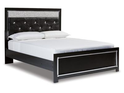 Signature Design by Ashley® Kaydell Queen Upholstered Panel Bed, Dresser and Mirror - B1420B28
