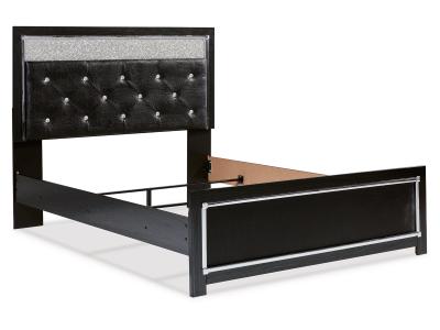 Signature Design by Ashley® Kaydell Queen Upholstered Panel Bed, Dresser and Mirror - B1420B28