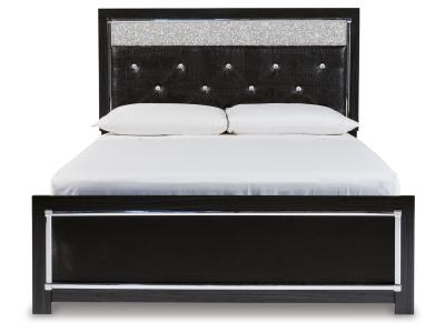 Signature Design by Ashley® Kaydell Queen Upholstered Panel Bed, Dresser and Mirror - B1420B28