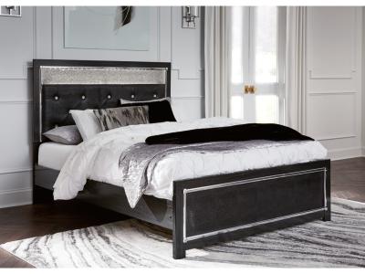 Signature Design by Ashley® Kaydell Queen Upholstered Panel Bed, Dresser and Mirror - B1420B28