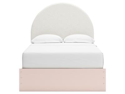 Signature Design by Ashley® Wistenpine Full Upholstered Panel Bed, Dresser and Mirror - B1323B3
