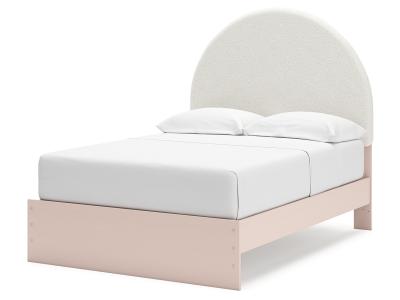 Signature Design by Ashley® Wistenpine Full Upholstered Panel Bed, Dresser and Mirror - B1323B3