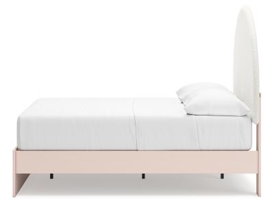 Signature Design by Ashley® Wistenpine Full Upholstered Panel Bed, Dresser and Mirror - B1323B3