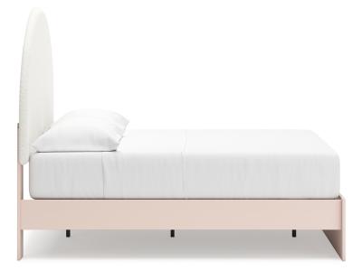 Signature Design by Ashley® Wistenpine Full Upholstered Panel Bed, Dresser and Mirror - B1323B3