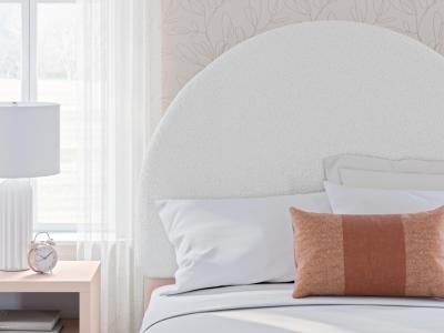 Signature Design by Ashley® Wistenpine Full Upholstered Panel Bed, Dresser and Mirror - B1323B3