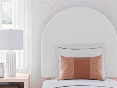 Signature Design by Ashley® Wistenpine Twin Upholstered Panel Headboard, Dresser and Mirror - B1323B10