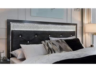 Signature Design by Ashley® Kaydell King Upholstered Panel Platform Bed, Dresser and Mirror - B1420B64