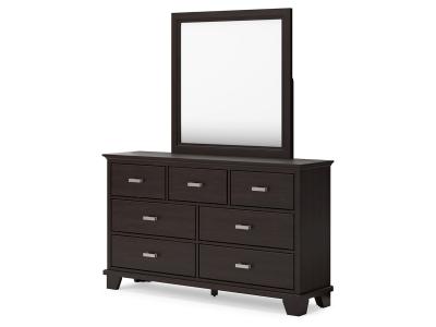 Signature Design by Ashley® Covetown Full Panel Bed, Dresser and Mirror - B441B5