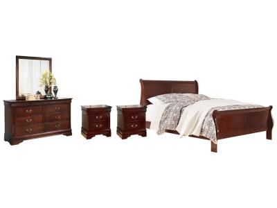 Signature Design by Ashley® Alisdair Queen Sleigh Bed, Dresser, Mirror, Chest and 2 Nightstands - B376B23