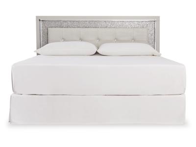 Signature Design by Ashley® Zyniden King Upholstered Panel Headboard, Dresser and Mirror - B2114B10