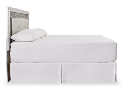Signature Design by Ashley® Zyniden King Upholstered Panel Headboard, Dresser and Mirror - B2114B10