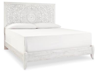 Signature Design by Ashley® Paxberry King Panel Bed, Dresser and Mirror - B181B9