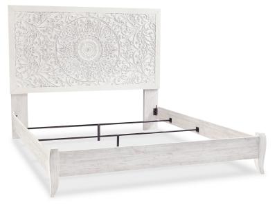 Signature Design by Ashley® Paxberry King Panel Bed, Dresser and Mirror - B181B9