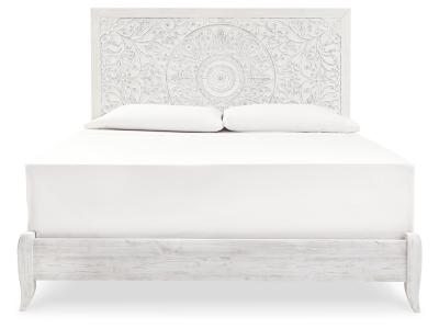 Signature Design by Ashley® Paxberry King Panel Bed, Dresser and Mirror - B181B9