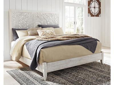 Signature Design by Ashley® Paxberry King Panel Bed, Dresser and Mirror - B181B9