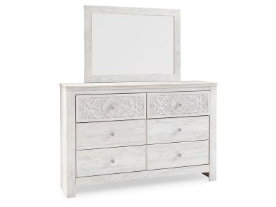 Signature Design by Ashley® Paxberry Queen Panel Bed, Dresser and Mirror - B181B15